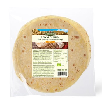 Org Piadine Spelt Wraps