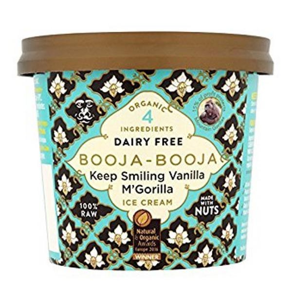 Organic Keep Smiling Vanilla M'Gorilla Ice Cream Nature's Gold