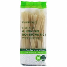 Organic Gluten Free 100% Brown Rice Wide Noodles