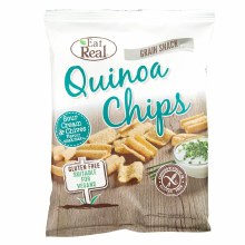 Quinoa Chips with Chives