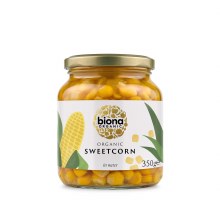 Orgnanic Sweetcorn - Jar