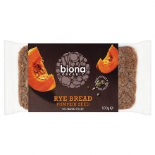 Org Rye Pumpkin Bread