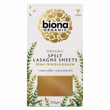 Organic Spelt Lasagne Sheets