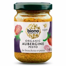 Org Aubergine Pesto