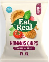 Tomato and Basil Flavour Hummus Chips