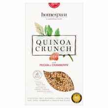 Quinoa Crunch with Pecan & Cranberry