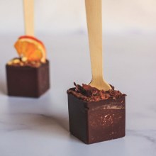 Dark Chocolate Orange Spoon