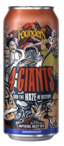 Founders 4 Giants Haze Ipa 4pk