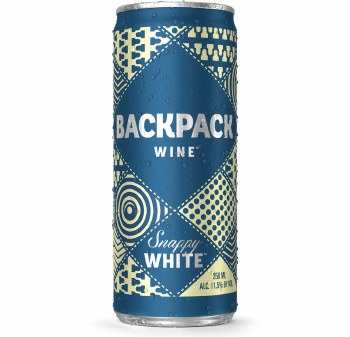 Backpack Snappy White Can