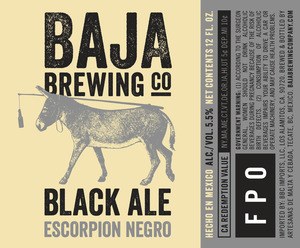Baja Brewing Escorpion Negro