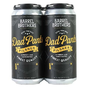 Barrel Bros Dad Pants Pils 4pk