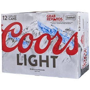 Coors Light 12pk Cans