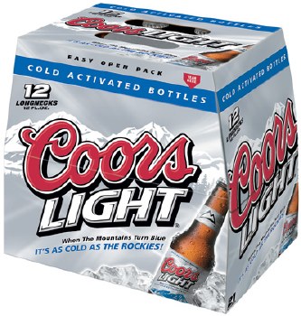 Coors Light 12pk Bottle