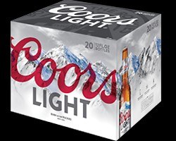 Coors Light 20pk Bottles