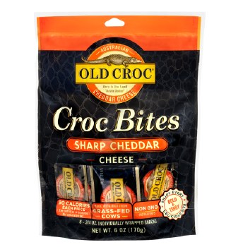 Old Croc Sharp Cheddar Bites