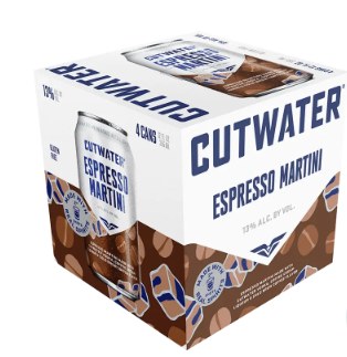 Cutwater Espresso Martini 4pk