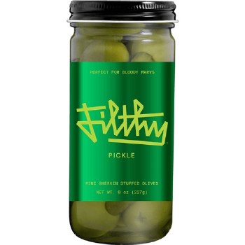 Filthy Pickle Stuffed Olives