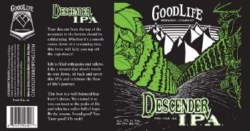 Goodlife Brew Descender Ipa 6p