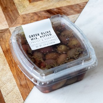 Fresh Greek Mix Pitted Olives