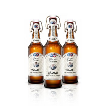 Hacker Pschorr Weiss Bier 4pk