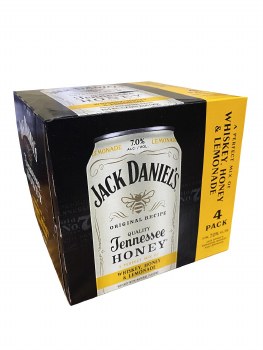 Jack Daniel Honey Lemonade 4pk