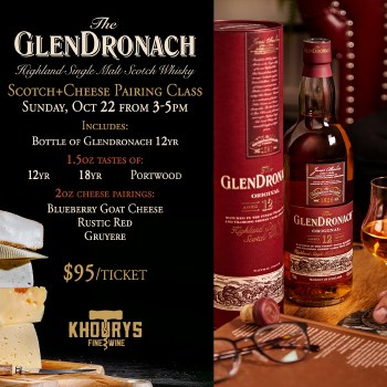 Glendronach Scotch &amp; Cheese