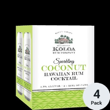 Koloa Coconut Cocktail 4pk