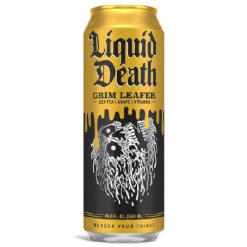 Liquid Death Grim Leafer