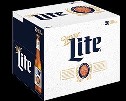 Miller Lite 20pk Lnnr