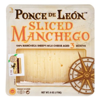 Ponce De Leon Sliced Manchego