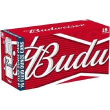 Budweiser 18pk Cans