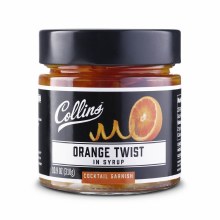 Collins Orange Twist In Syrup