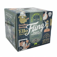 Fling Cucumber Lime Gin Tonic