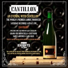 Cantillon Flight Night