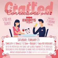 Crafted Connections 4pm-5:30pm