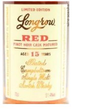 Longrow Red 15yr Pinot Noir