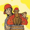 Tripping Animal Monkey Trouble