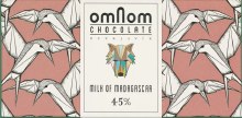Omnom 45% Milk Of Madagascar