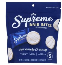 Supreme Brie Bites 4.4oz Bag