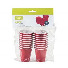 True 20 Red Shot Glasses