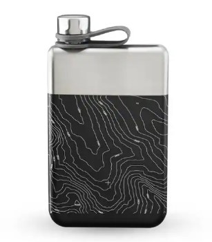 Foster Rye Topographic Flask