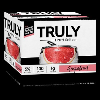 Truly Seltzer Grapefruit 6pk