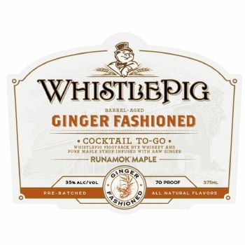 Whistlepig Ginger Fashioned