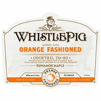 Whistlepig Orange Fashioned