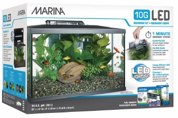 Marina LED Aquarium Kit, 10 Gallon