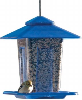 Audubon Prairie Wild Bird Feeder, Assorted Colors, 5lb Capacity