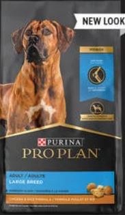 Purina Pro Plan Adult Large Breed Formula Chicken and Rice Recipe 34lb