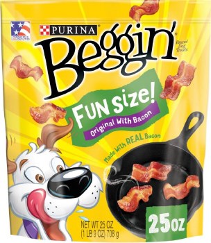 Purina Beggin' Strips Littles Bacon Dog Treat, 25oz