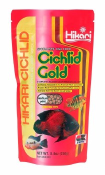 Hikari Cichlid Gold Medium Pellets Fish Food 8.80oz