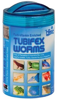 Hikari Tubifex Worms Cubes Fish Food .78oz